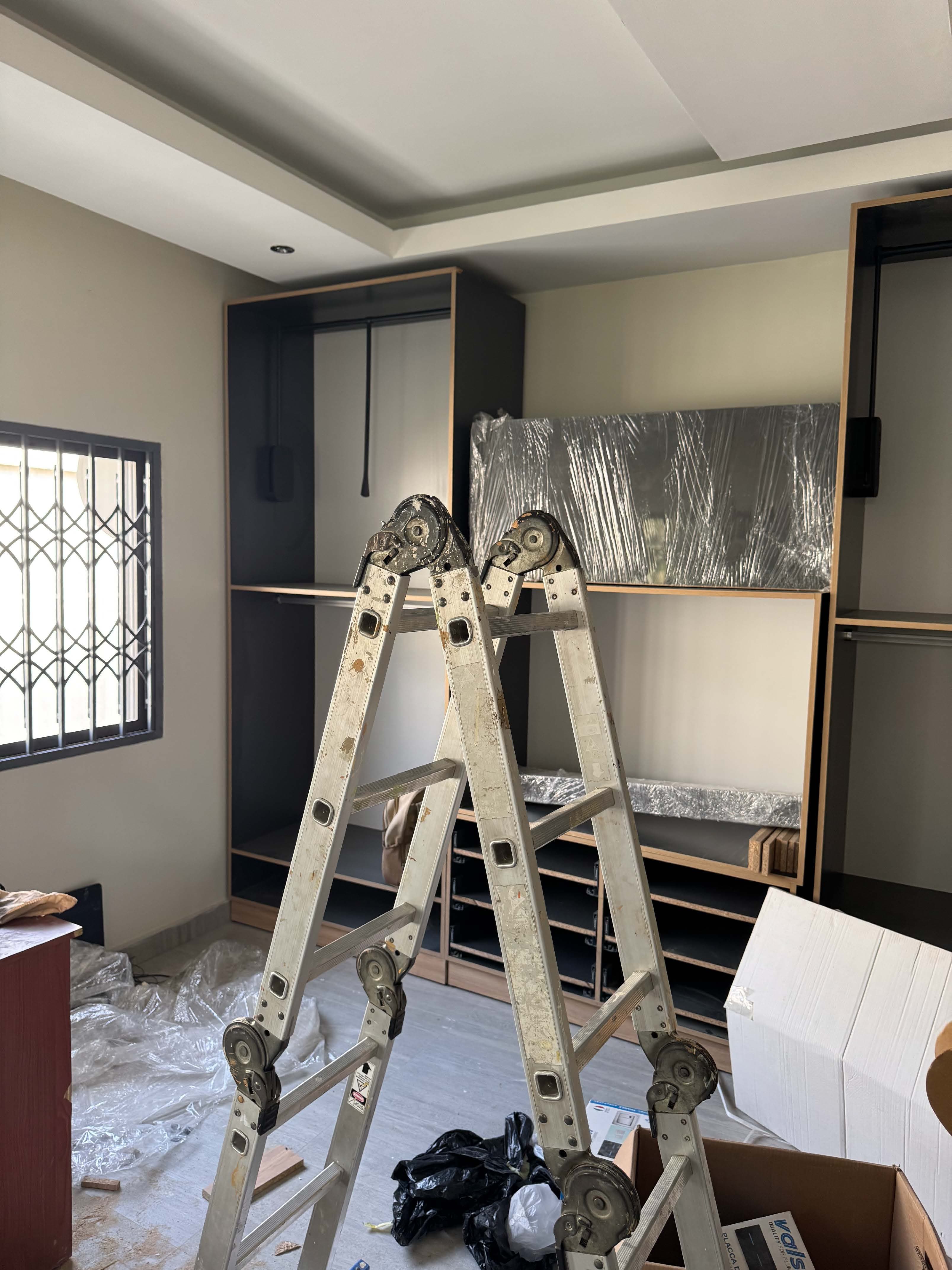 Upper House Renovation progress view 2