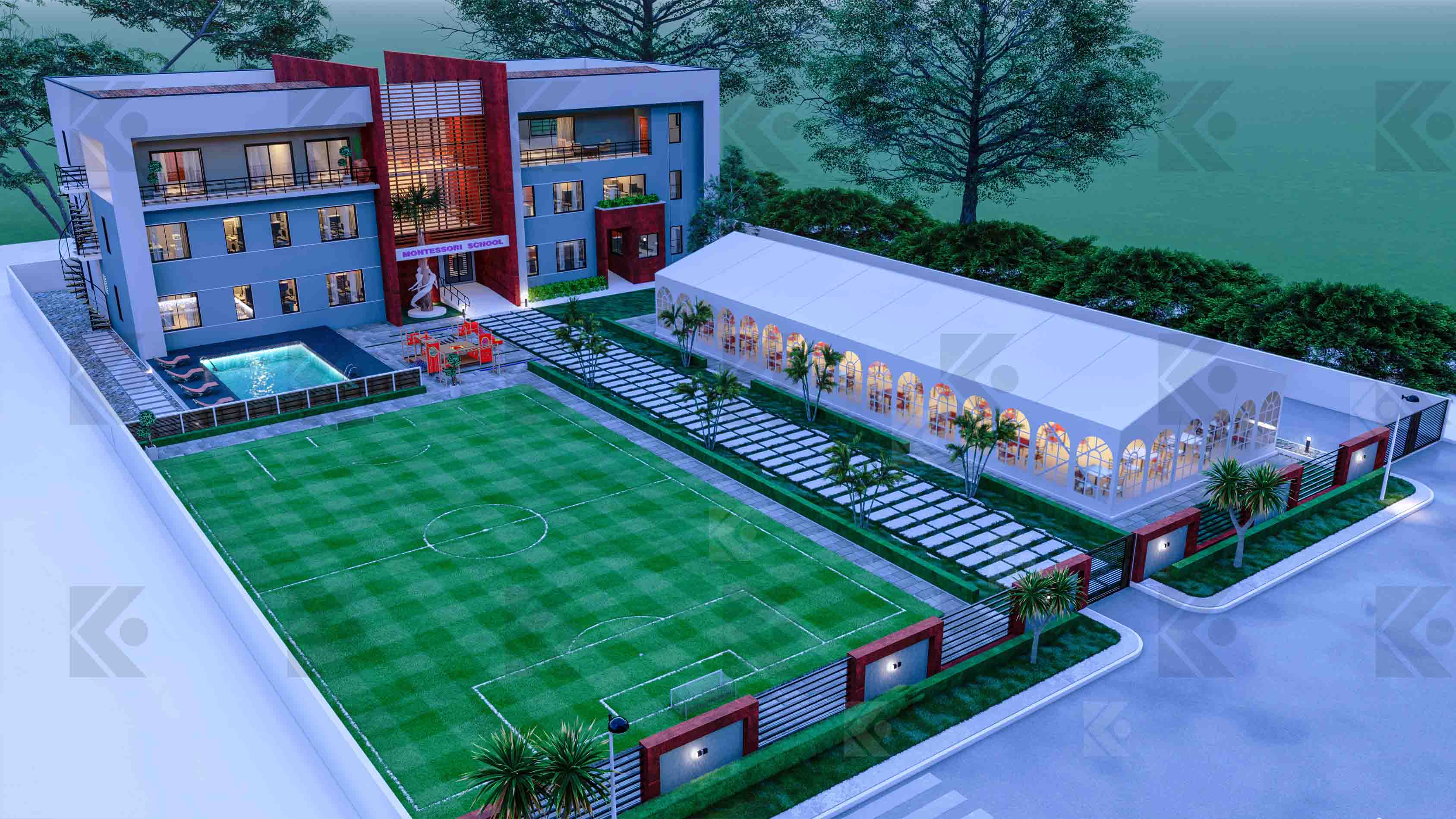 Montessori School design concept 4